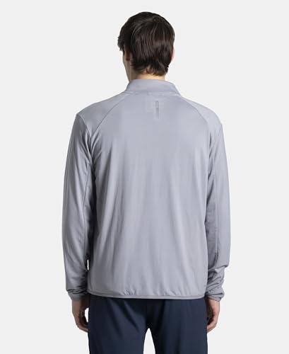 Image of Jockey SP17 Men's Soft Touch Microfiber Elastane Stretch Thumbhole Jacket with Stay Dry Treatment