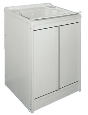 Lavatoio In resina e PVC L60xP50xH84 cm.