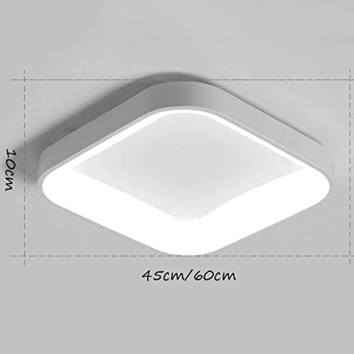 Plafonnier blanc dimmable réglable pour plafonds bas de 45cm - 4