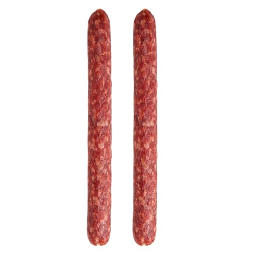 PACK 2 - Fuet Artesano Magro y Panceta Cerdo Ibérico 200g - Embutido Curado Premium, Tripa Natural, Sabor Intenso Dehesa, Elaboración Tradicional Extremadura