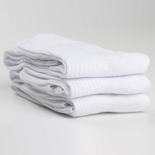 image for COTTON DAY Kids Girls Soft Knee High School Uniform Dress Socks Seamle