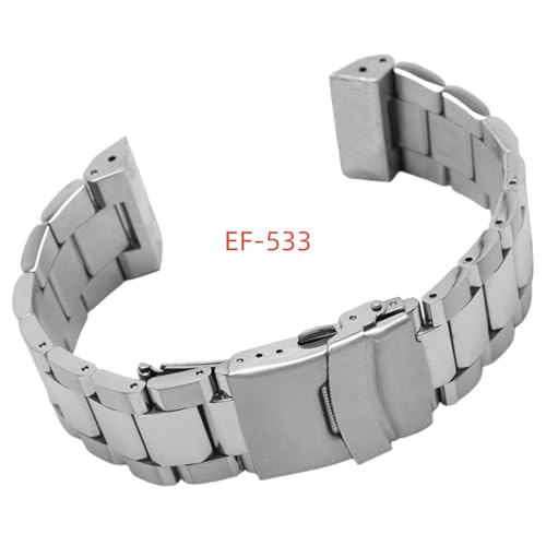 Bracelet de remplacement pour Casio Edifice - Réparez votre montre en métal robuste