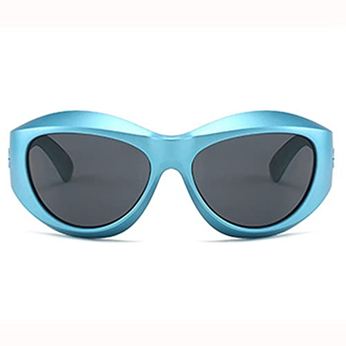 GIFIORE Oversized Futuristic Sunglasses Wrap Around Sunglasses Y2K Trendy4
