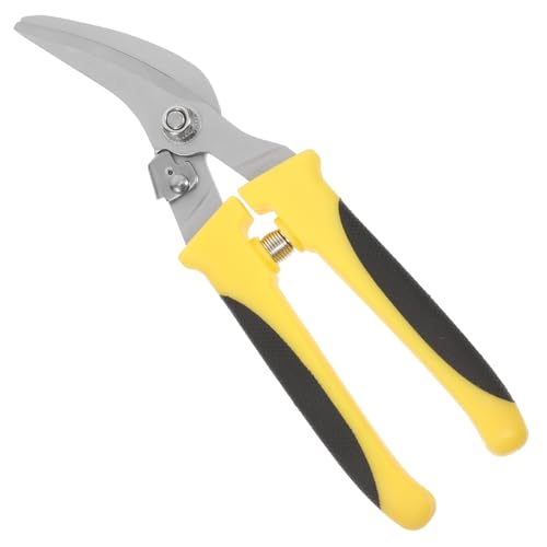 GOOHOCHY Tijeras Cortachapa Multiusos de Alta Resistencia Mango Antideslizante de PP Cortadora Manual para Chapa Metálica y Hierro Herramienta de Corte Industrial Ahorradora de Esfuerzo