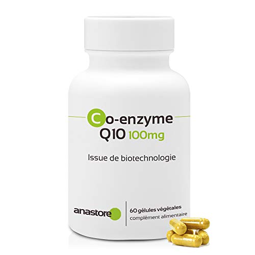 Co-enzyme Q10 * 100 mg / 60 gélules * Pureté garantie (obtenue par fermentation naturelle)