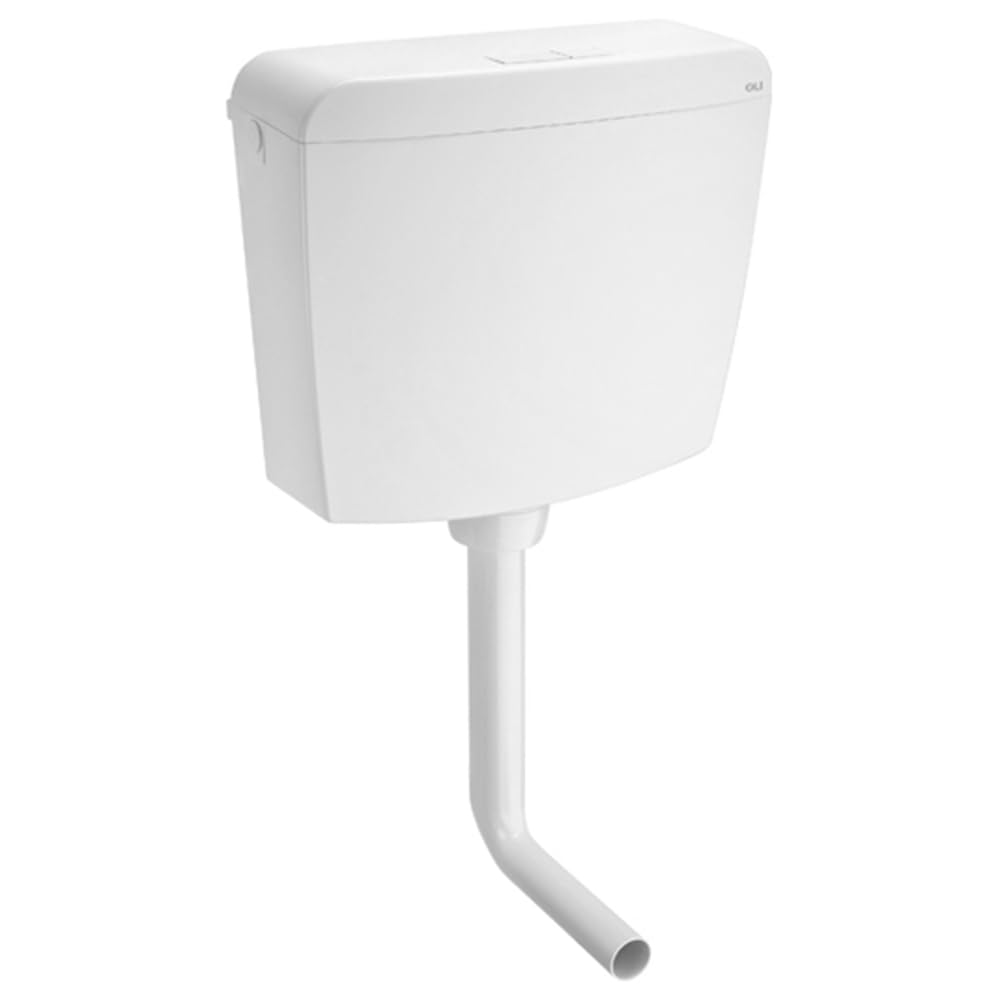 Cassetta Scarico WC a Zaino Bianca Doppio Scarico 6/3L | Per WC, A Zaino