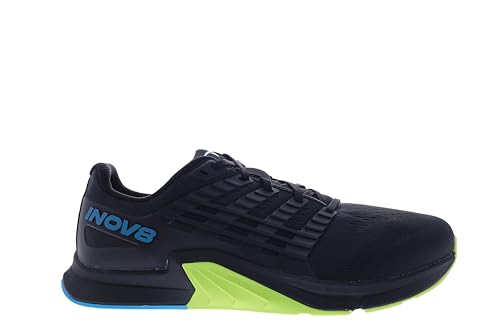 INOV8 F-Lite - Tenis para Hombre, Negro/Azul/Verde Lima, 28 cm
