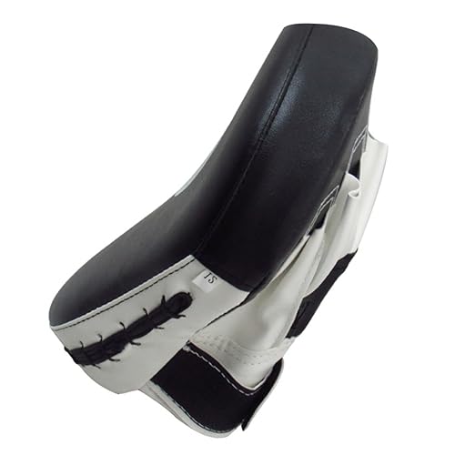 HEMOTON Thai Curved Focus Mitts for Boxing Training Durable Punching Pads for Kickboxing and Taekwondo Practice Heavy Duty Design for Beginners and Professionals