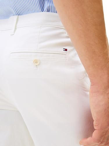 Image of Tommy Hilfiger Men's Stretch Cotton Chino Pants in Slim Fit