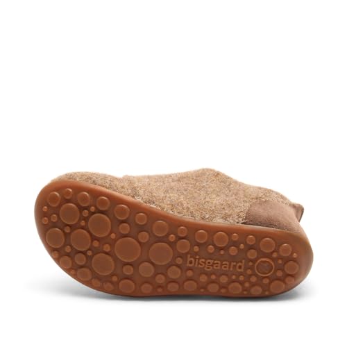 Bisgaard Unisex Kinder Wool Niedrige Hausschuhe, Camel, 27 EU – Ansicht 5