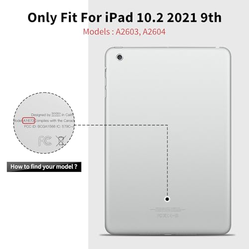 image for BEXUPULL for iPad 10.2 2021 Screen Replacement for iPad 9 9th Gen 2021