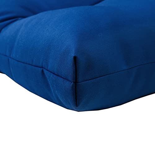 Image of QILLOWAY Outdoor Bench Cushion - 51x18x4 Inch Waterproof Patio Bench Cushion, Durable Bench Cushions for Outdoor Furniture, Replacement Outdoor Bench Cushions for Garden, Deck,Royal Blue