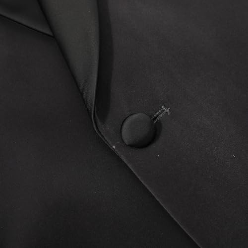 Men Suit Blazer Tuxedo Slim Fit Velvet Party Wedding Prom4