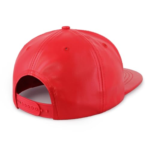 Image of Flat Visor Melange Heather Snapback Hat Blank Cap Athletic Baseball Cap 4 Colors
