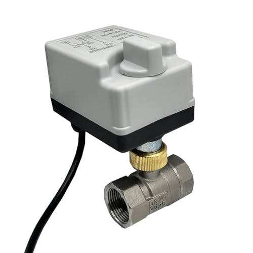 Vanne motorisée acier inoxydable 3/4 avec commande manuelle la performance industrielle chez vous