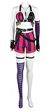 The Loose Cannon Jinxc Cosplay Top Pants Deluxe Outfits Women Arcane Baobao Jinxcosplay Halloween Carnival Party Suit (Small, Red)