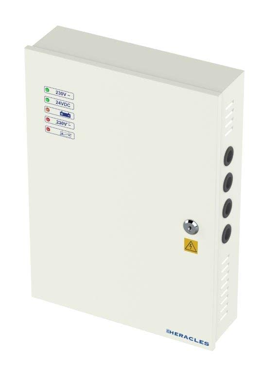 Alimentation secourue 24V DC 5A + relais défaut - HERACLES - PCA-ALIM2405S2