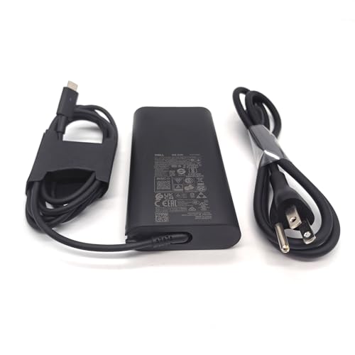 Dell Laptop Charger 90W Watt USB Type C GAN, Latitude 9330 9430 7430 5530 5531 7330 5431 5531 5330 7330 7530 AC Adapter, Black, LA90PM170 - image 3