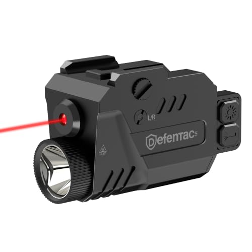 DEFENTAC 800 Lumens Pistol Light Laser Combo with...