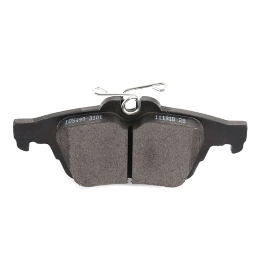Image of SCITOO D1645 D1564 8PCS Front and Rear Semi-Metal Brake Pad Sets