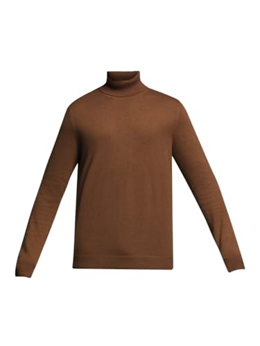 Image of JACK & JONES Men's Cotton Blend Casual High Neck Sweater