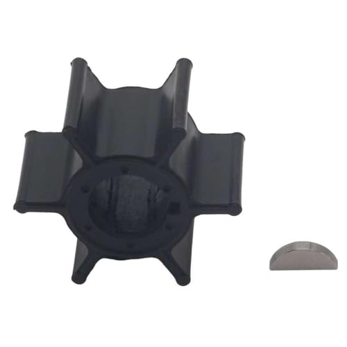 COMODO Water Pump Impeller and Key Replacement for 8HP 15HP Outboard Motors – Fits 8A 8K 15A Models with 18-3063 Compatibility