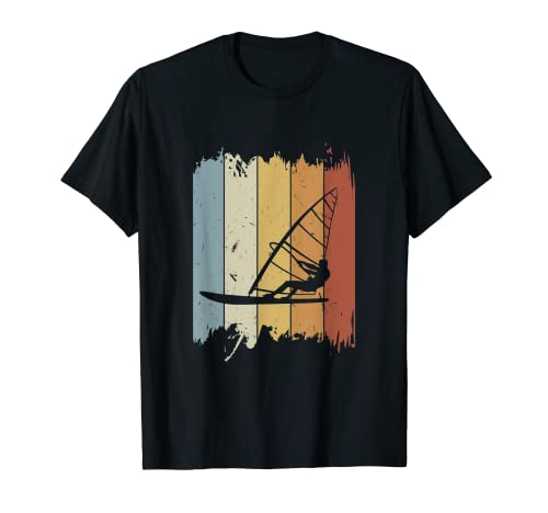 windsurf retro, windsurf, desportos aquáticos, surf, vintage, presente t-shirt