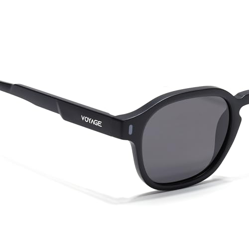 Image of Voyage Square UV Protected & Polarized Sunglasses for Men & Women