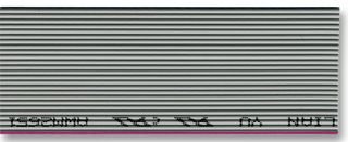 HQ Bargain Cable de Fibra Color Gris 25 Way/Cable de rayón Gris 25 Way número 25 núcleos de espaciado de Paso de 1,27 mm, Voltaje Nominal 300 V//19303-25 Way 30,5 m (PK de 1)