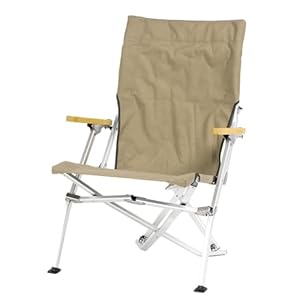 Snow Peak Beach Chair, Collapsible Camping Chair for Campsite, Beach Patio