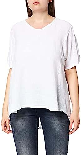 Blouse blanc 42 femme Bonateks Bdlsc100699-n unie