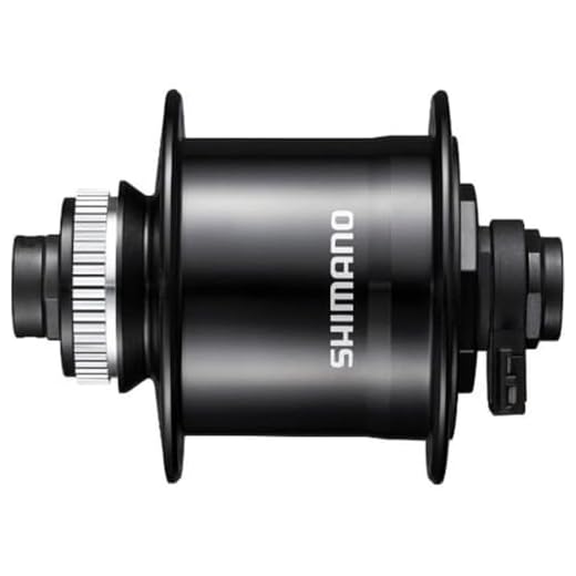 SHIMANO Unisex – Vuxen NEXUS DH-UR705-3 navdynamo, svart, 36 hål