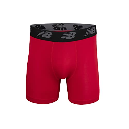 New Balance NB3017-4-466NM Men'S Standard 5 Inch Performance No Fly Boxer Brief thumb #1