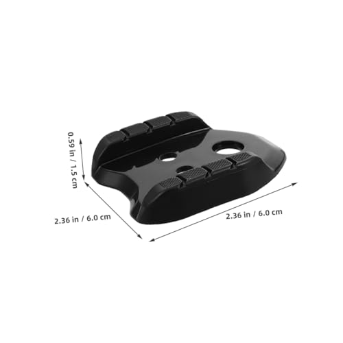 VICASKY 1Set Cleats Shoe Adapters for Road Bike Durable Pedal Conversion for Cycling Shoes Easy Installation Versatile Adapter for Clipless Flat Pedals Compatible with Look2