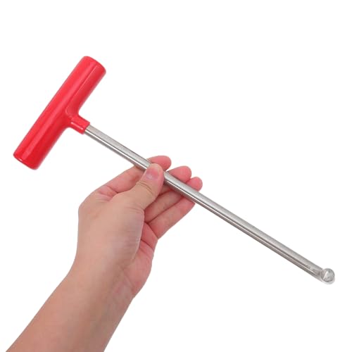 Gancho resistente de acero inoxidable con mango de PVC cómodo para levantar tapas de tanques 4