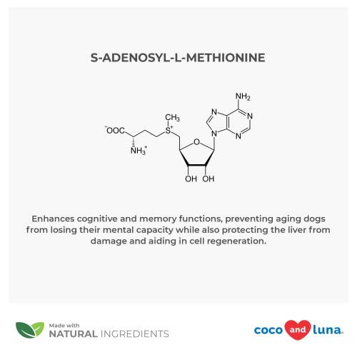 image for Coco and Luna Same for Dogs - S-Adenosyl-L-Methionine, Same LQ 225, Li