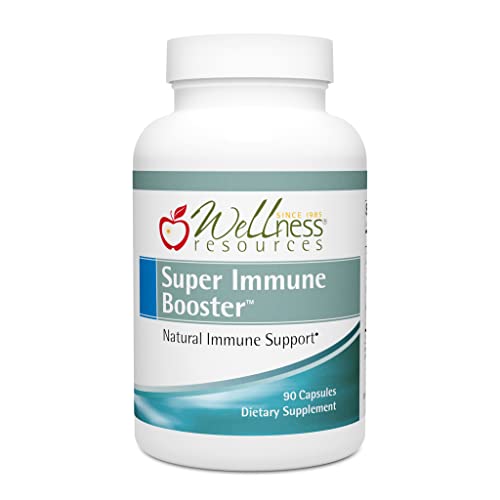 Super Immune Booster - Colostrum, Beta Glucan, Olive Leaf, Arabinogalactan (90 Capsules)