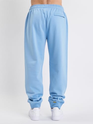 Amstaff Herren Logo 2.0 Jogginghose | Sweatpants aus Baumwolle & Polyester | Reguläre Passform | Atmungsaktiv | 3XL, Blau