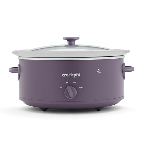 Image of Crock-Pot Design Series 7-Quart Manual Slow Cooker, Purple Potato