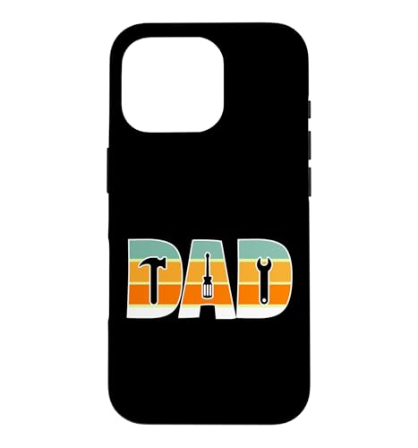 Dad Mechanic Handyman Hardware Tools Retro Father's Day �X�}�z�P�[�X iPhone 16 Pro �p