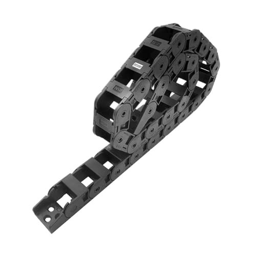 Chaîne porte-câbles série 18 R38 18x25 mm type pont pour routeur CNC