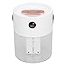 Nawilżacz, inteligentny wyświetlacz cyfrowy Długa żywotność baterii Nawilżacz powietrza do artykułów domowych do salonu(biały)