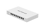 netgear gs108pp test ERWEITERTE KONFIGURATION & STEUERUNG: Verwaltungssoftware mit benutzerfreundlicher GUI-Schnittstelle bietet sichere Einrichtung, Zugriff und SNMP (NMS 300)-Verwaltung; inkl. 1 Jahr KOSTENLOSES Insight Premium Abonnement von NETGEAR zur Remote-Netzwerkverwaltung von überall.