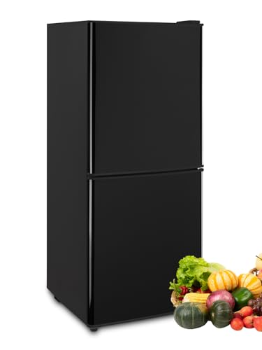 Image of F.W.WOOLWORTHS Refrigerator with Freezer 4.0 Cu.Ft Black