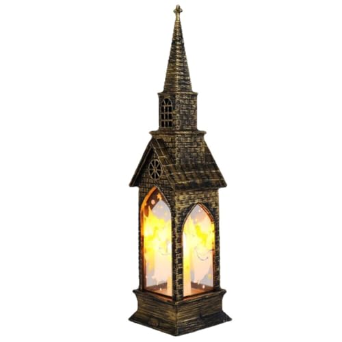 Lámpara de noche LED estilo navideño color bronce miniatura 1