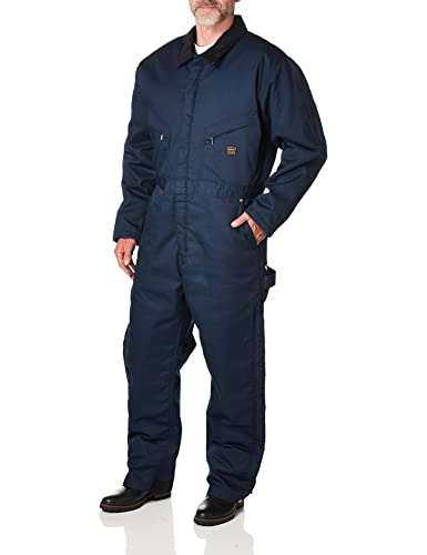 Walls Men's Zero-Zone Twill Insulated Coverall, Navy, Xx-Large #TOP2