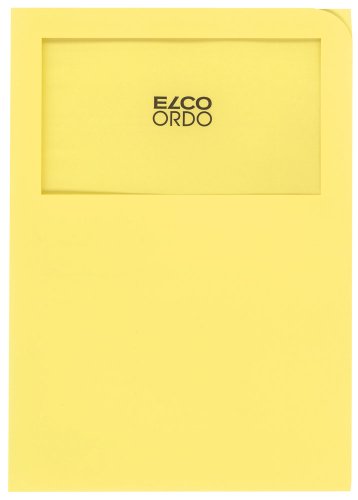 Elco 29469.71 Ordo Organisationsmappe Classico, 220 x 310 mm, 120 g, gelb
