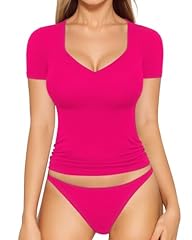 Short Sleeve Rose Red