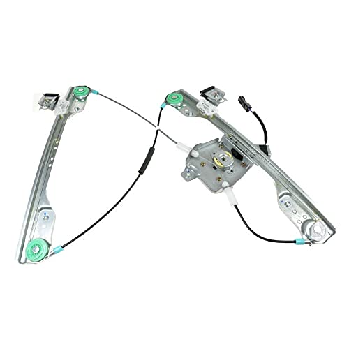 Image of TRQ Front Right Power Window Regulator & Motor Assembly Passenger Side Compatible with 2005-2010 Chrysler 300 2006-2010 Dodge Charger 2005-2008 Magnum CH1351132