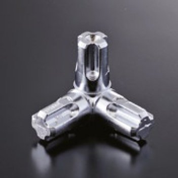 e-kanamono �g���p�C�v�V�X�e�� UPS-19C 19mm�ۃp�C�v�p �R�l�N�^�[ 3PK �N���[�����b�L